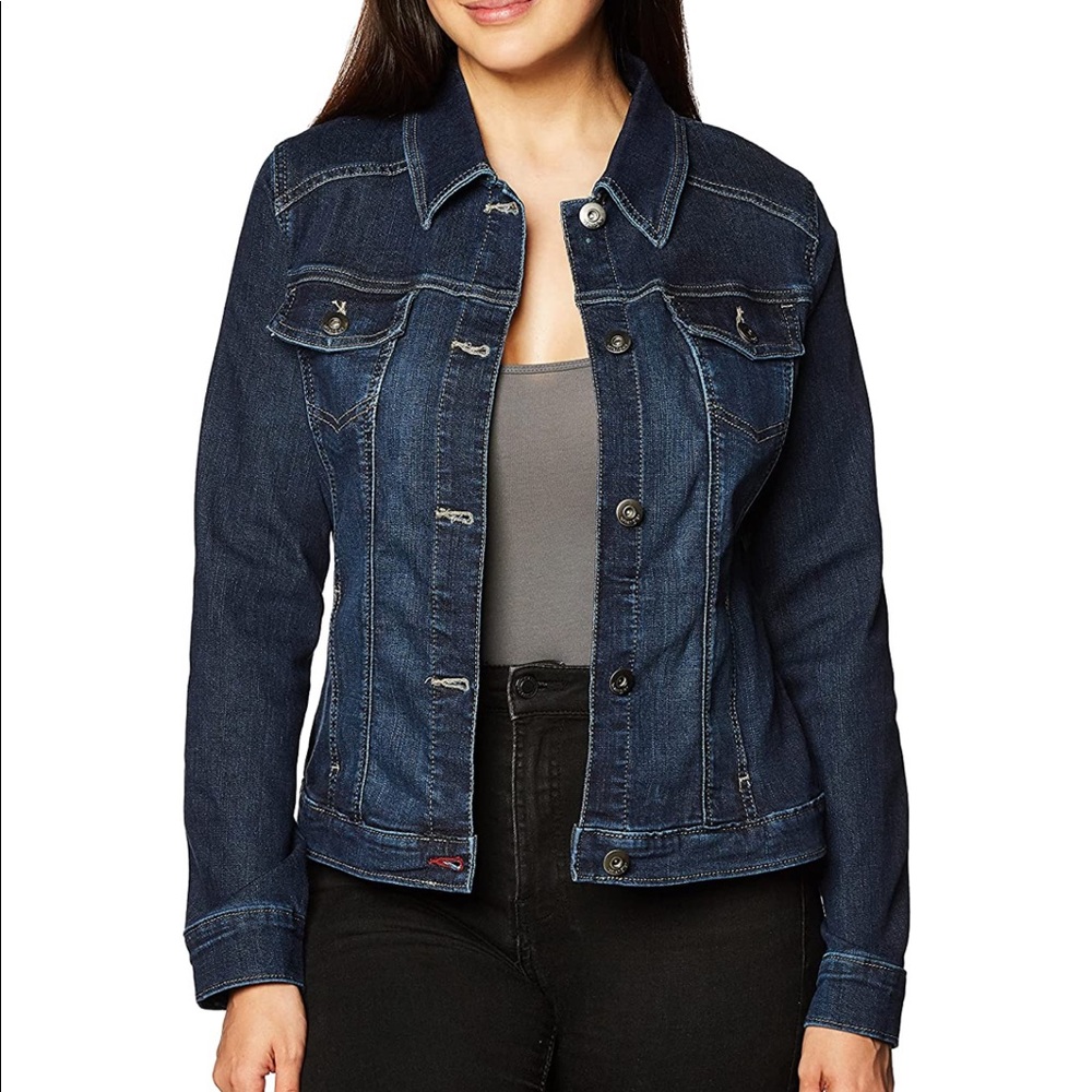 NWOT Wrangler Authentics Stretch Denim Jacket Small